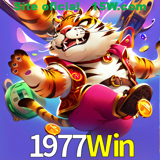 Imagem promocional da 1977Win mostrando a plataforma e suas vantagens